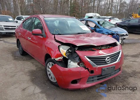2014 Nissan Versa 1.6 Sv из США, поврежденный, VIN 3N1CN7AP0EL829294